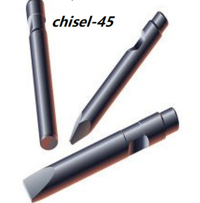 Specjalistyczny 45 mm Chisel Excavator Do Demolition Hammer Maszyny budowlane