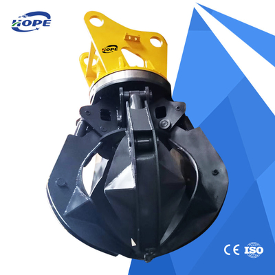 Żółta stopa stalowa koparka Lotus Grabber do koparki Komatsu Doosan Sany Xcmg Lonking Liugong